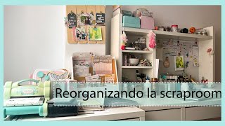 REORGANIZANDO MI SCRAPROOM -  hablamos y organizamos juntos -