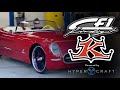 Check out dave kindigs all electric ecf1 electromod corvette powered by hypercraft