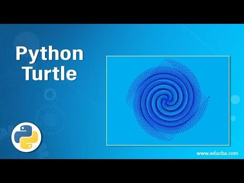 Python Turtle - Square Spire Tutorial | code programming - YouTube
