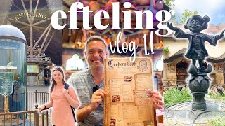 FIRST TIME AT EFTELING! TRAVEL DAY & FIRST IMPRESSIONS! Vlog 1 | AD