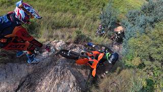 Impi hard enduro training starts in earnest. Husqvarna TE 300
