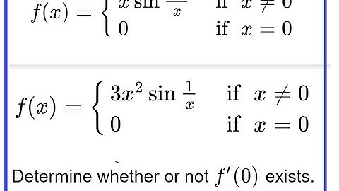 2.1#5, 6: determine if derivative f