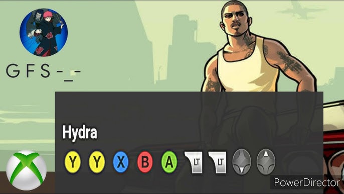 Codigos (GTA San Andreas para xbox 360) 