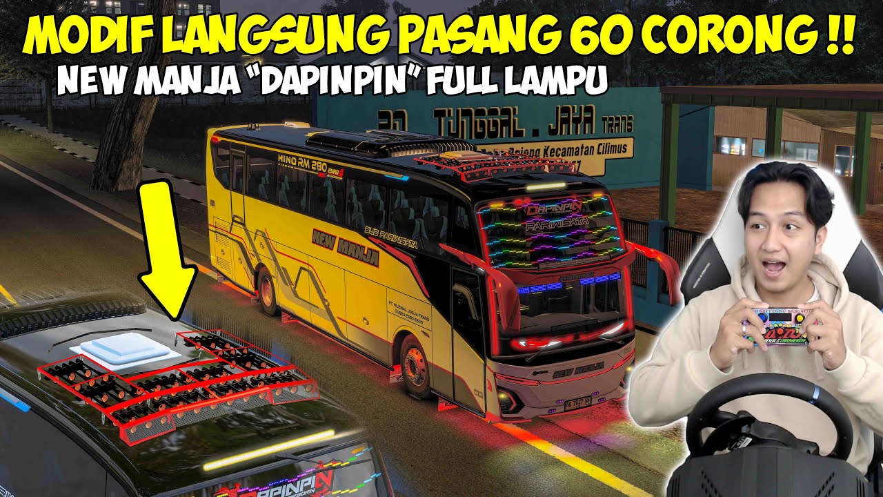 MODIF LANGSUNG PASANG 60 CORONG !! NEW MANJA 