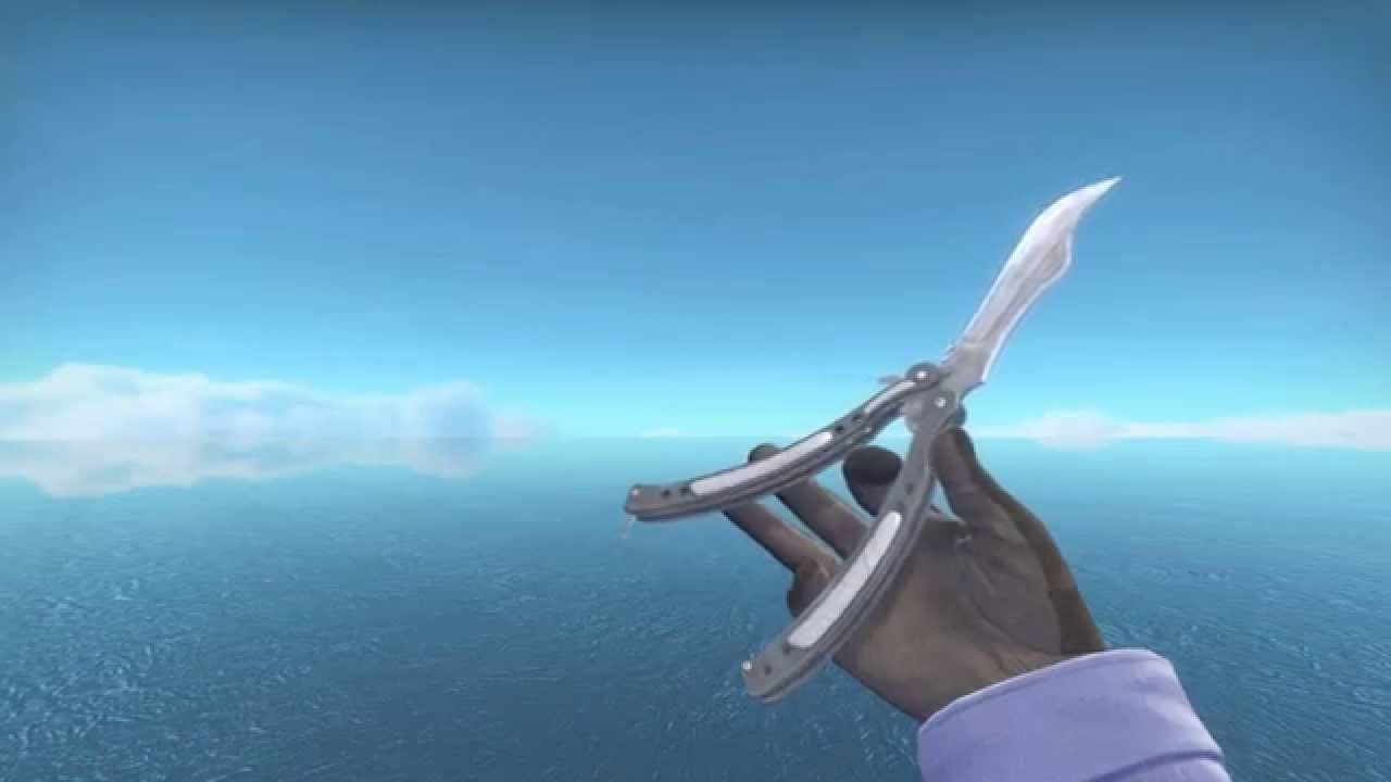 Butterfly Knife Vanilla Showcase CSGO Knife Showcase YouTube