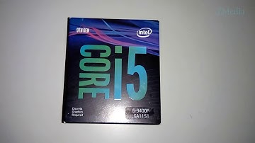 i5 9400f Unboxing