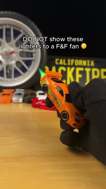 Do not show these lighters to Fast & Furious fans 🫣