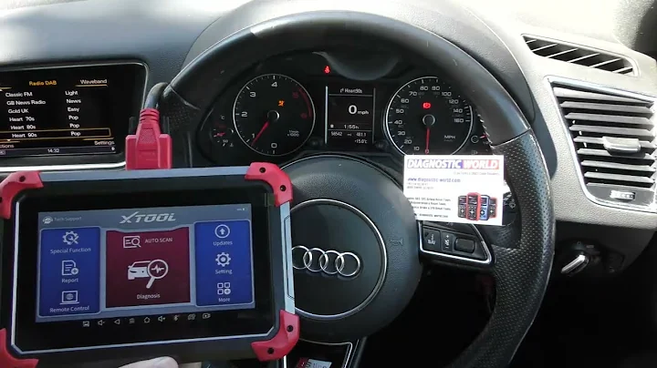 X TOOL D7 Diagnose & Reset SRS AIRBAG system in VW Audi Seat Skoda cars