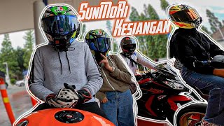 Bikers Berduka! SunMoRi Bucin Pertama Langsung Kesiangan CBR1000 Z1000 N250