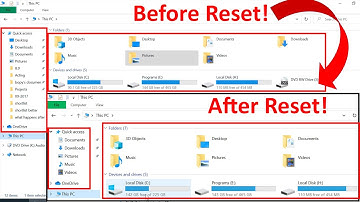 What files get deleted after resetting windows 10