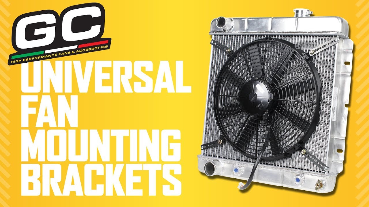 befolkning råd reference GC Cooling Universal Fan Mounting Brackets - YouTube