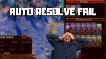 Auto Resolve Strikes Again!