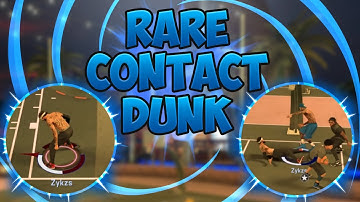 SLASHER RARE CONTACT DUNK ANIMATION MAHH | NBA2K17 MYPARK
