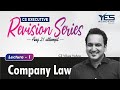 Company Law REVISION for Aug 21 (Part 1) | CS Executive Marathon for Aug 21 | CS Vikas Vohra