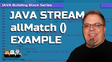 Java Stream allMatch () Example