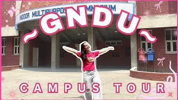 Explore Guru Nanak Dev University with me😍🫶|GNDU tour