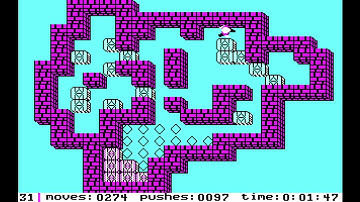 Soko-Ban MS-DOS Variant, Level 31