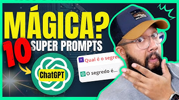 REVELADO! ChatGPT 10 Prompts para TURBINAR a sua Produtividade com o ChatGPT