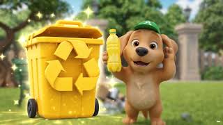 Bloop's Magic Recycling Garbage Truck! 🚛♻️ Learn Colors, Sorting & Good Habits | Bloop Toon #viral