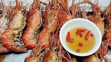 Món tôm càng cốm luộc nước dừa | Món ngon từ tôm | Đặc sản Cà Mau