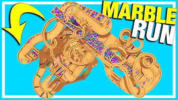 GIANT Marble Run VS An Office - Marble World