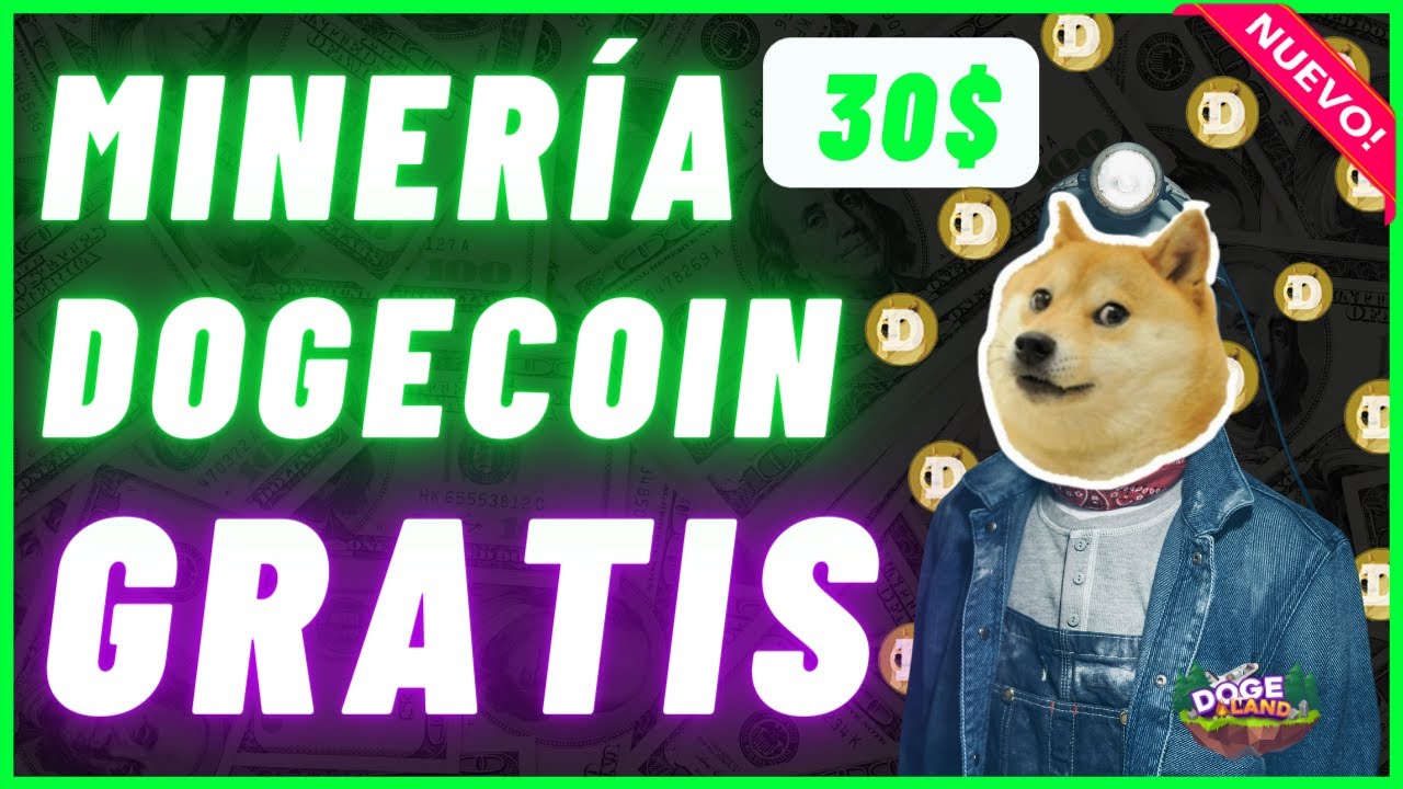 😱 TE MUESTRO *NUEVA MINERÍA GRATIS* DE DOGECOIN 💰 - BONO DE 30$ GRATIS  POR REGISTRARTE 🔥 (DOGELAND)