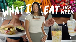 WHAT I EAT IN A WEEK | Intuitive Eating + Easy & Realistic Meals!