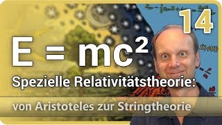 Spezielle Relativitätstheorie: E = mc² • Aristoteles ⯈ Stringtheorie (14) | Josef M. Gaßner