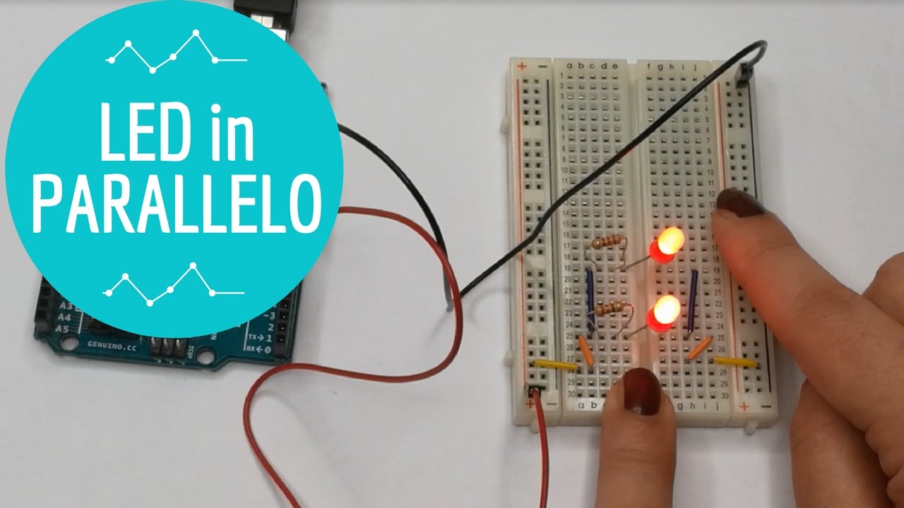 Arduino #5: LED in Parallelo - YouTube