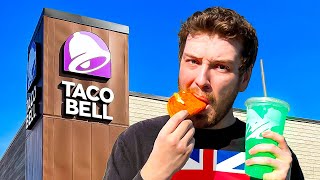 I Forced a British Man to eat Everything at Taco Bell