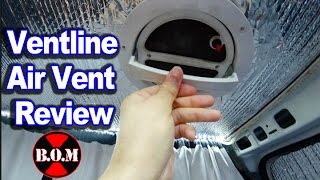 Ventline VanAir Roof Vent Review (DIY CamperVan) Tiny House Van