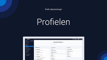Workflow - Profielen