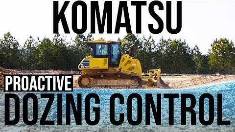 Komatsu Proactive Dozing Control: What Is It?