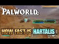 How Fast Is Hartalis Raid Boss Pal In Palworld | Speed &amp; Stats Showcase