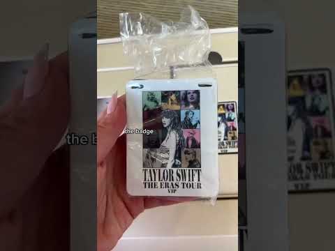 Taylor Swift Vip Concert Package Unboxing