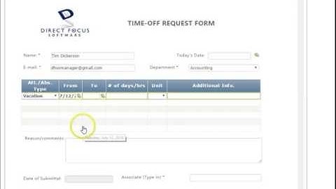 Human Resources E-Form Workflow Software
