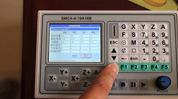 50KHZ CNC 4 Axis Engraving Machine Offline CNC controller smc4-4-16a16b