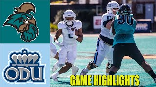 Coastal Carolin Vs Old Dominion GAME HIGHLIGHTS WEEK 6 | Oct 4,2025 Men's College Football Half time