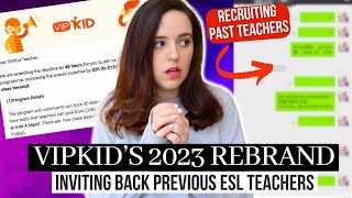 🍎 VIPKID 2023 Recruitment - Inviting Past Teachers Back - Is It Worth It + Fall Updates by Kristen's Classroom 4,814 views 8 months ago 11 minutes, 50 seconds