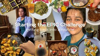 What I Eat in a Week during the EPIC Challenge [ vegetarian / indian / realistic/ intuitive eating ]