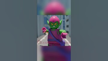 Spider Man Vs Green Goblin #lego #spiderman #marvel #greengoblin