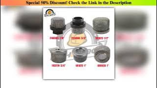 Must Buy PHENDO Airless Inlet Suction Filter Replaces 189920 246385 235004 181072 183770 181073 for