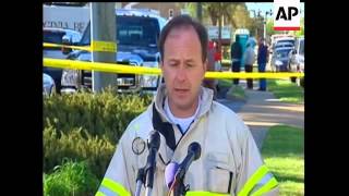 Fire officials say they have accounted for everyone who lived at a Virginia apartment complex where
