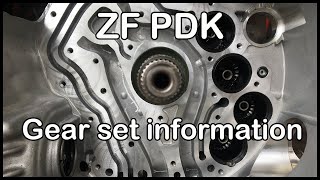 Porsche ZF PDK gear set and shifter information