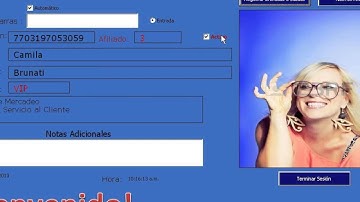 Control de Visitantes con Excel usando un lector de codigo de barras - entrada visitantes Parte 2/3