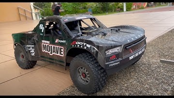 Arrma Mojave EXB + Hobbywing Max6 Combo 1st Run