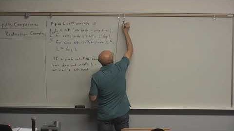 Algorithms Lecture 35: NP-Completeness (3), Reduction Examples (Complete Lecture)