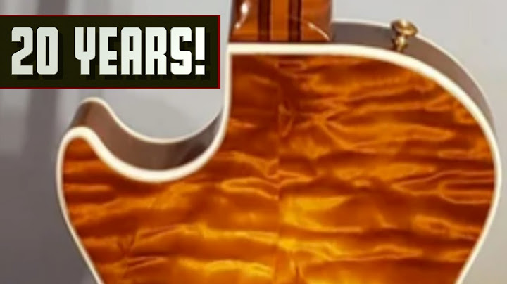 What Do You Get For Working at Gibson for 20 Years?