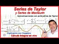 Cálculo Integral Clase #28: Series de Taylor y Series de Maclaurin explicado con Geogebra