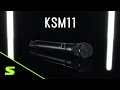 Shure ksm11 wireless vocal microphone  a new standard for live vocals